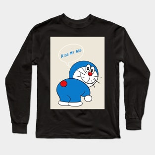 Doraemon being naught Long Sleeve T-Shirt